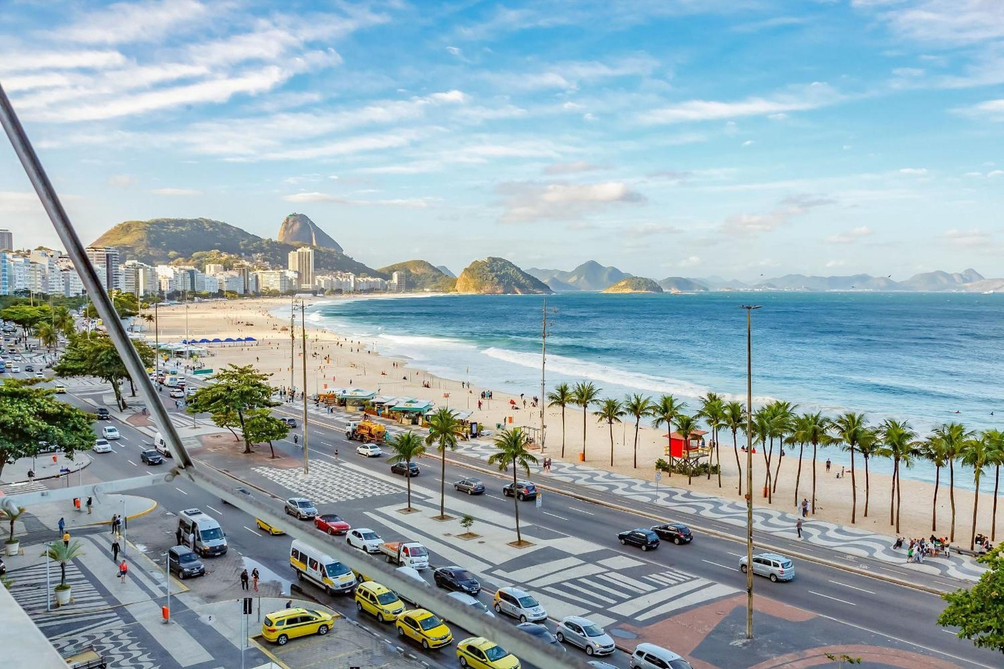 Jump in Bed Copacabana 7 - Av Atlantica de frente para o Mar Rio de Janeiro Exterior foto